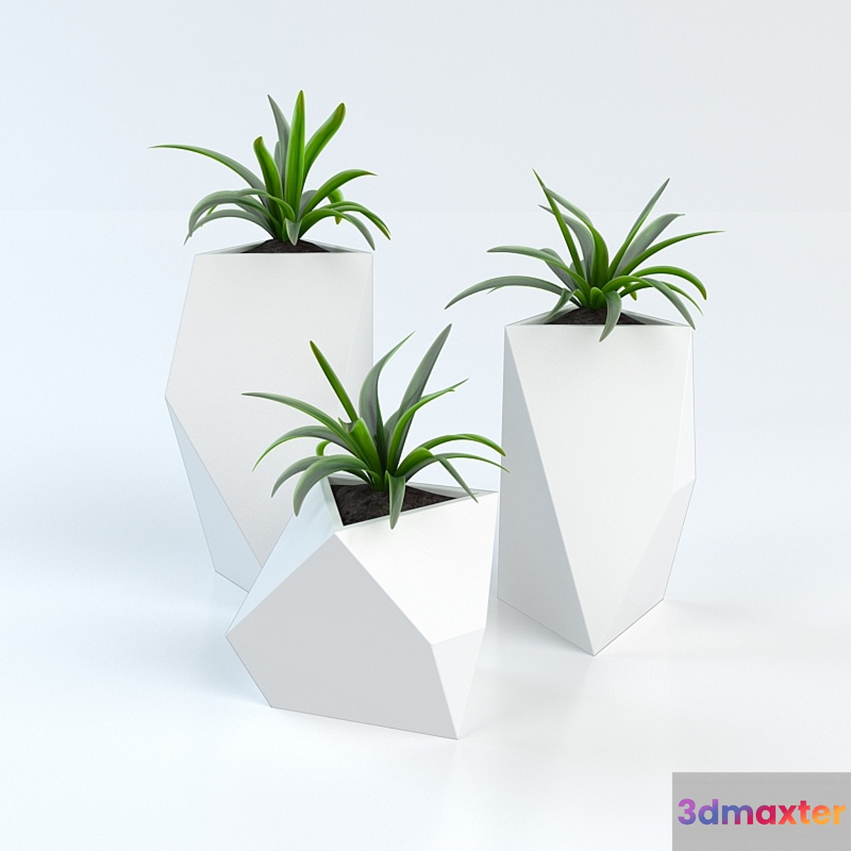 BySteel Kobol flower box 3D Max