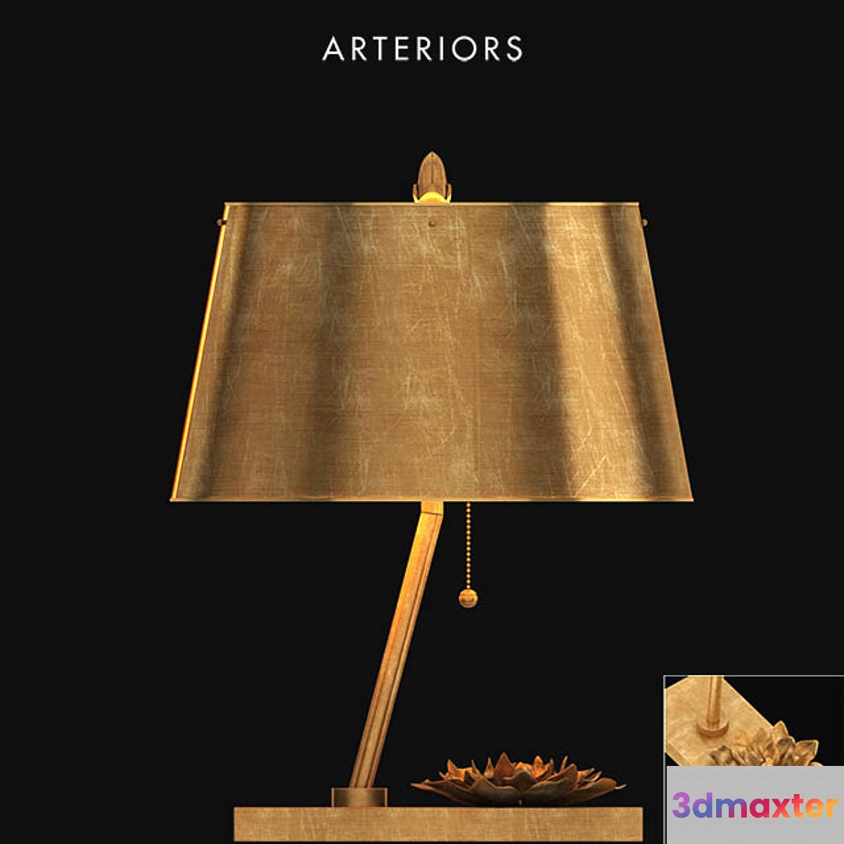 Arteriors Corsage lamp 3D Max
