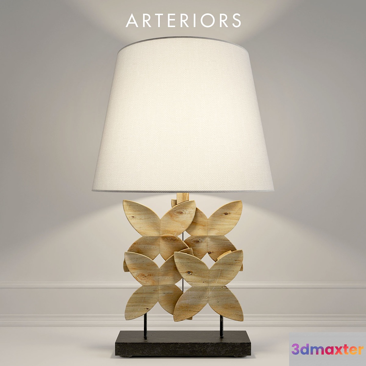 Arteriors Ella Lamp - No.2 3D Max