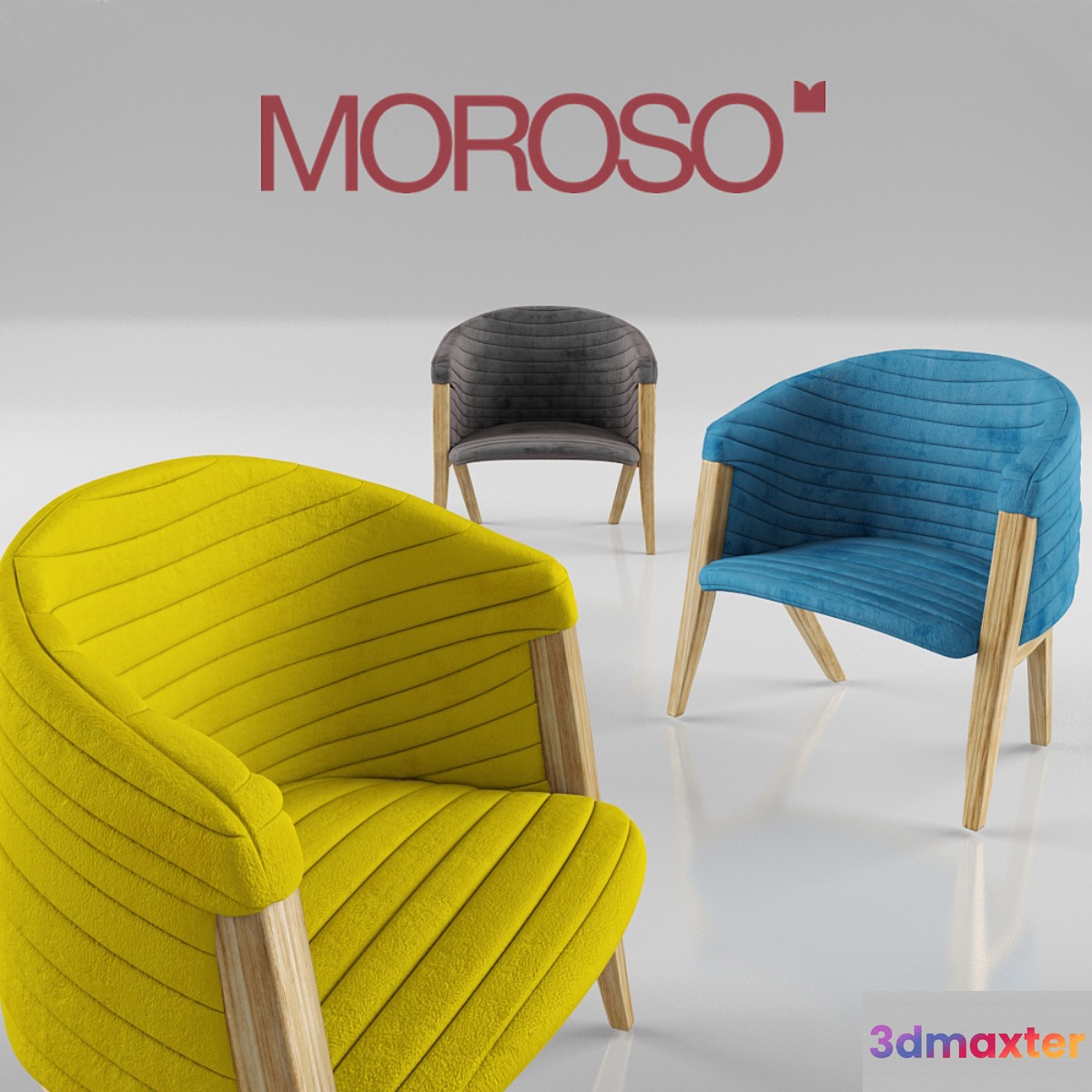 chair Mafalda 3D Max