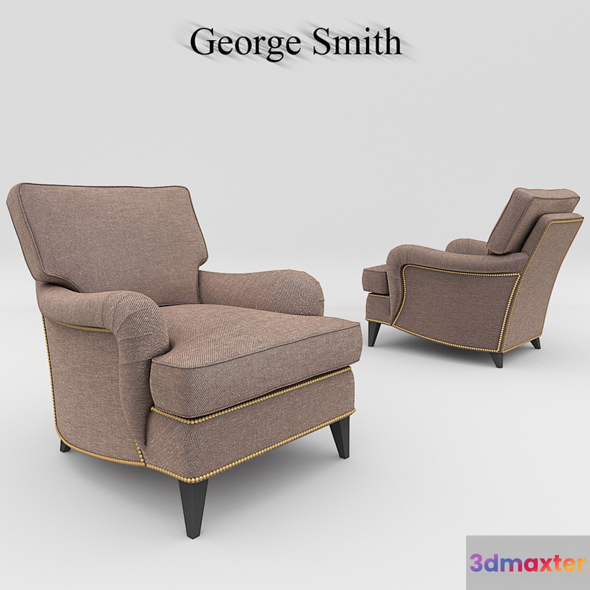 Armchair George Smith 3D Max