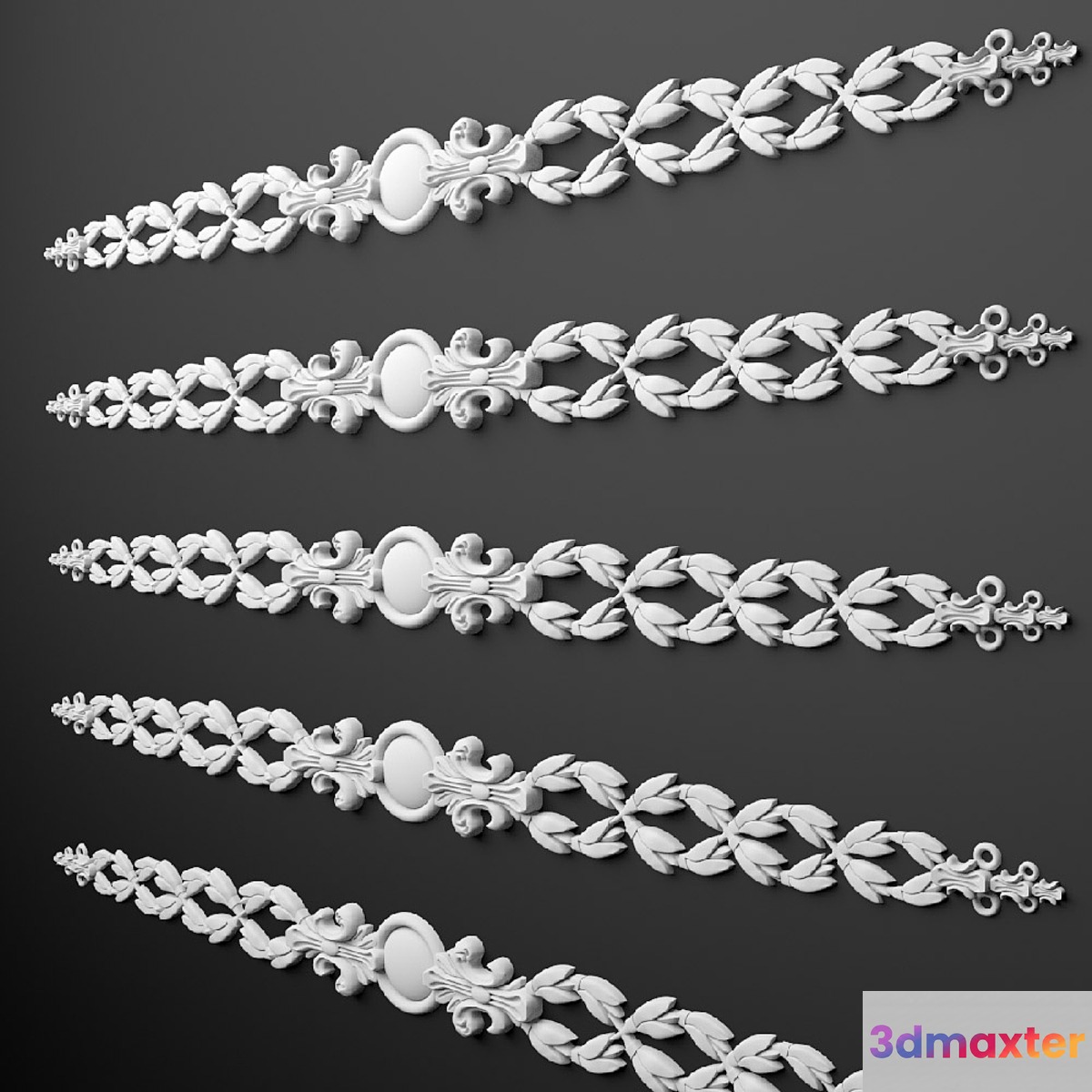 Decor horizontal 3D Max