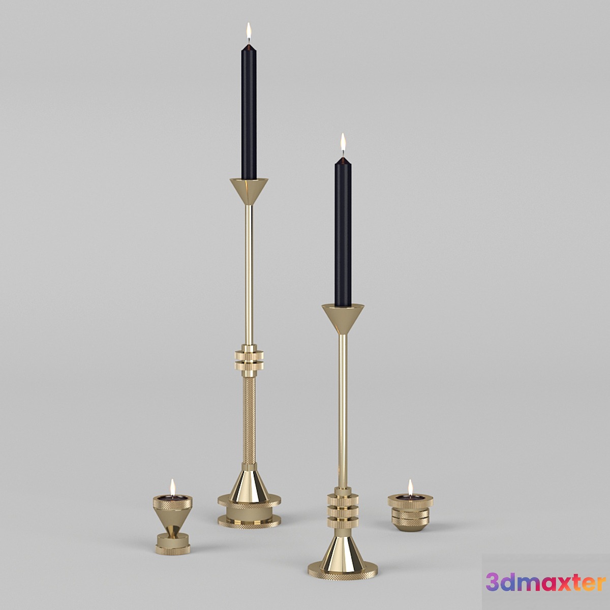 Tom Dixon_Cog Candle Holder - No.2