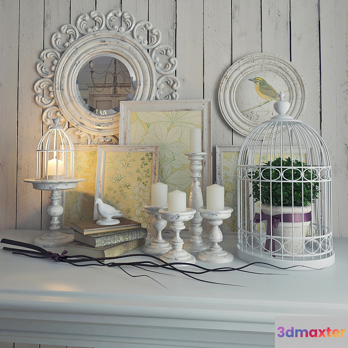 Provence Decor set 3D Max