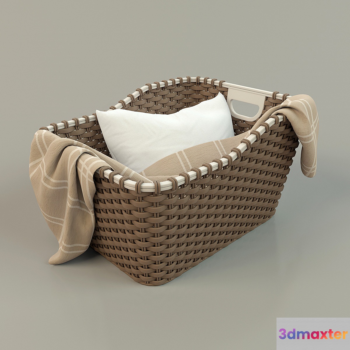 Laundry basket 3D Max