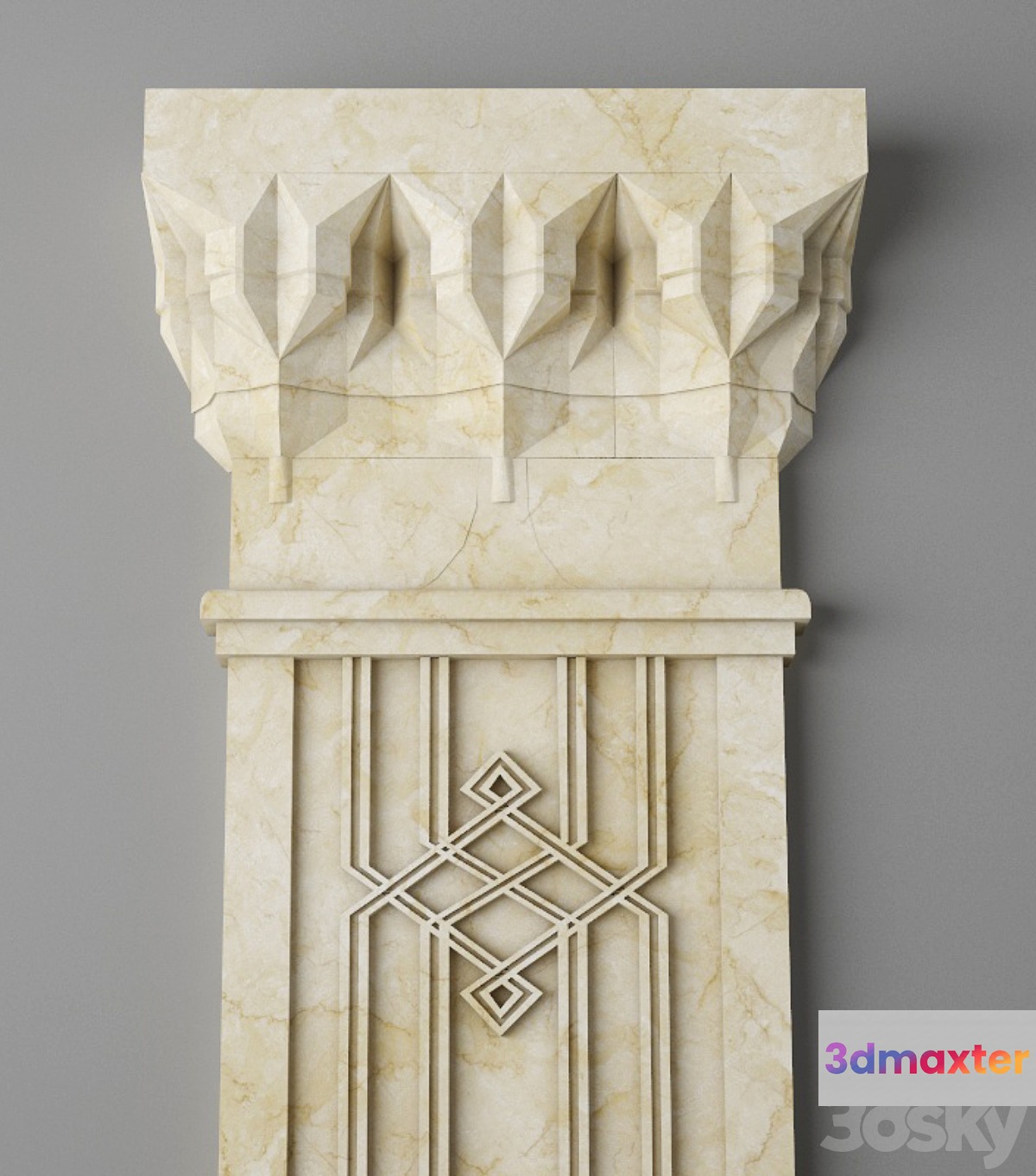 stalactite 3D Max