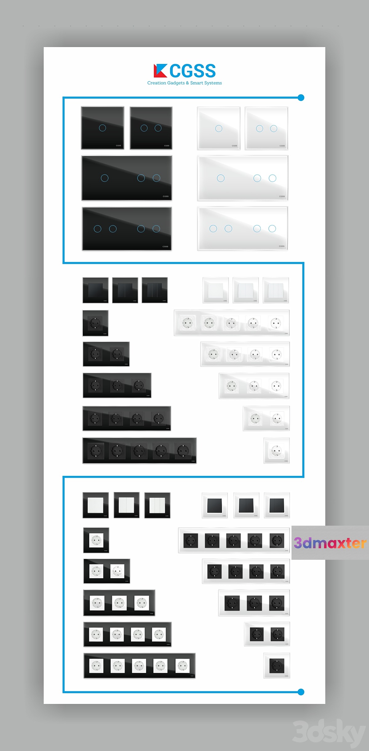 Switches and sockets CGSS