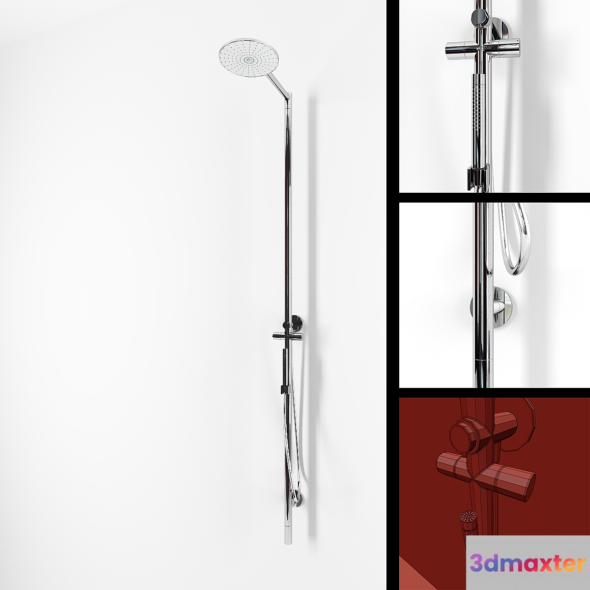 Axor Starck 10912000 3D Max