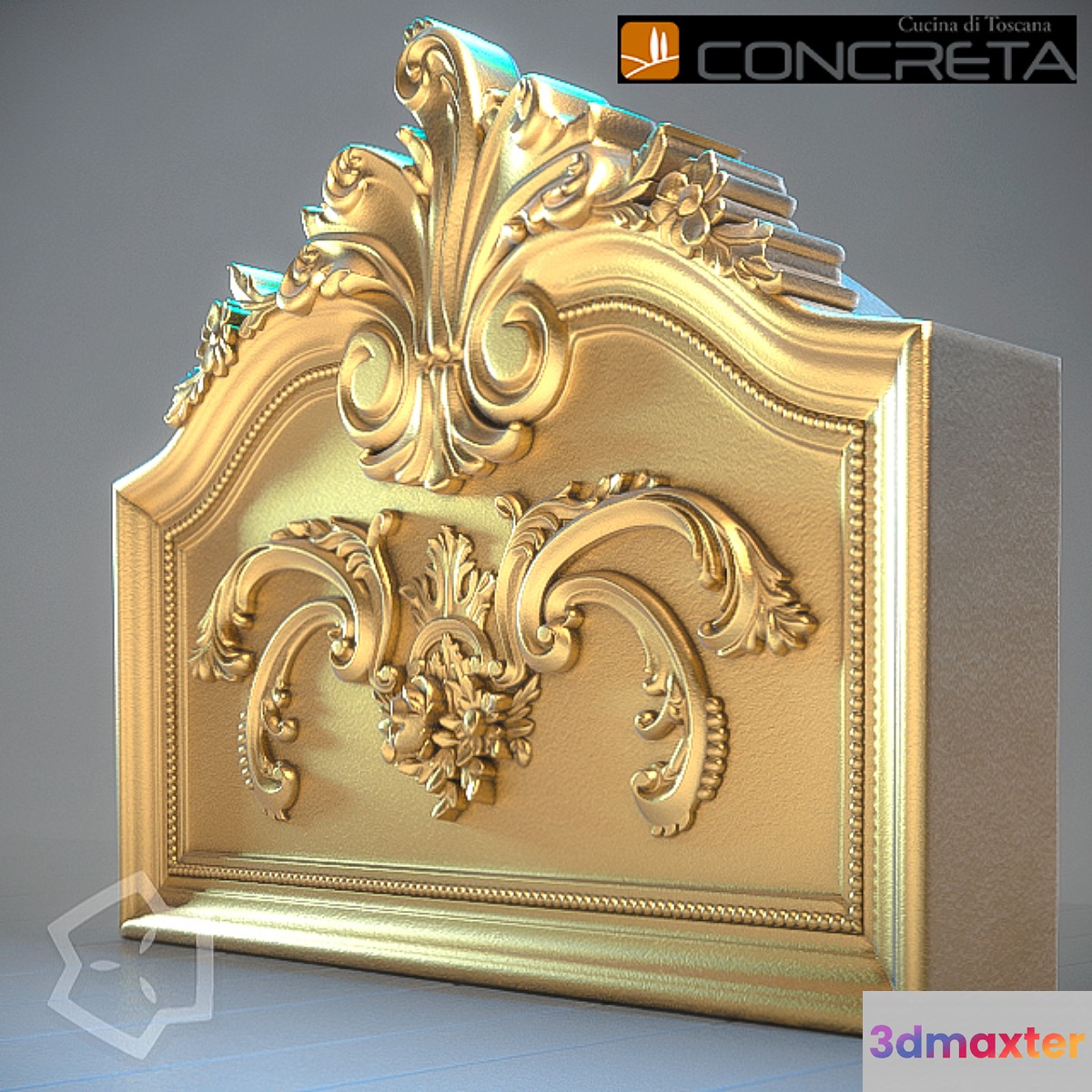 Majestic frieze decorative by Concreta