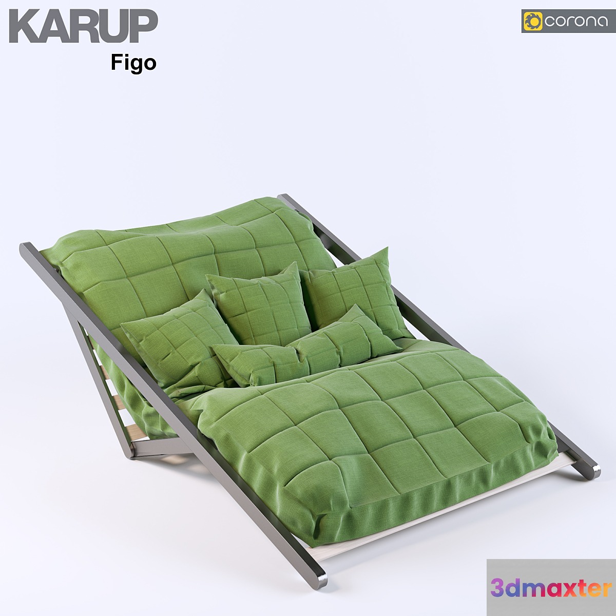 Karup _ Figo Sofa Bed 120 3D Max