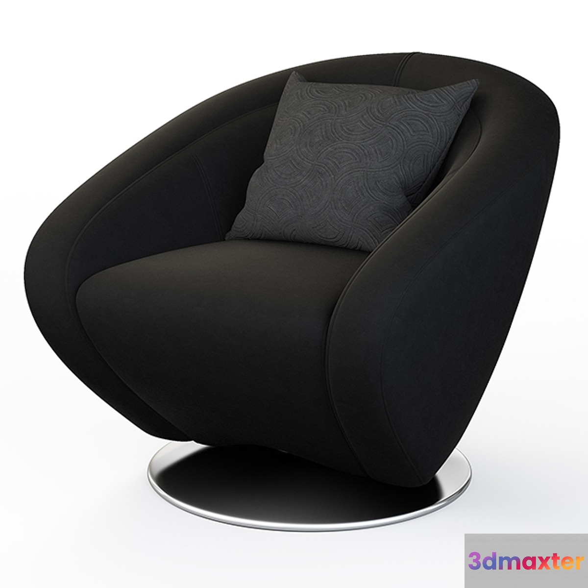 Armchair Kiss 3D Max