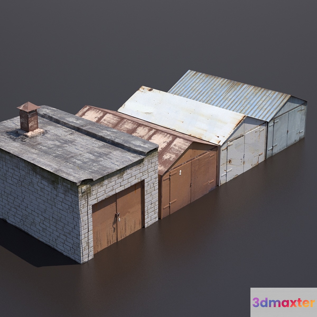 Garage economy 3D Max