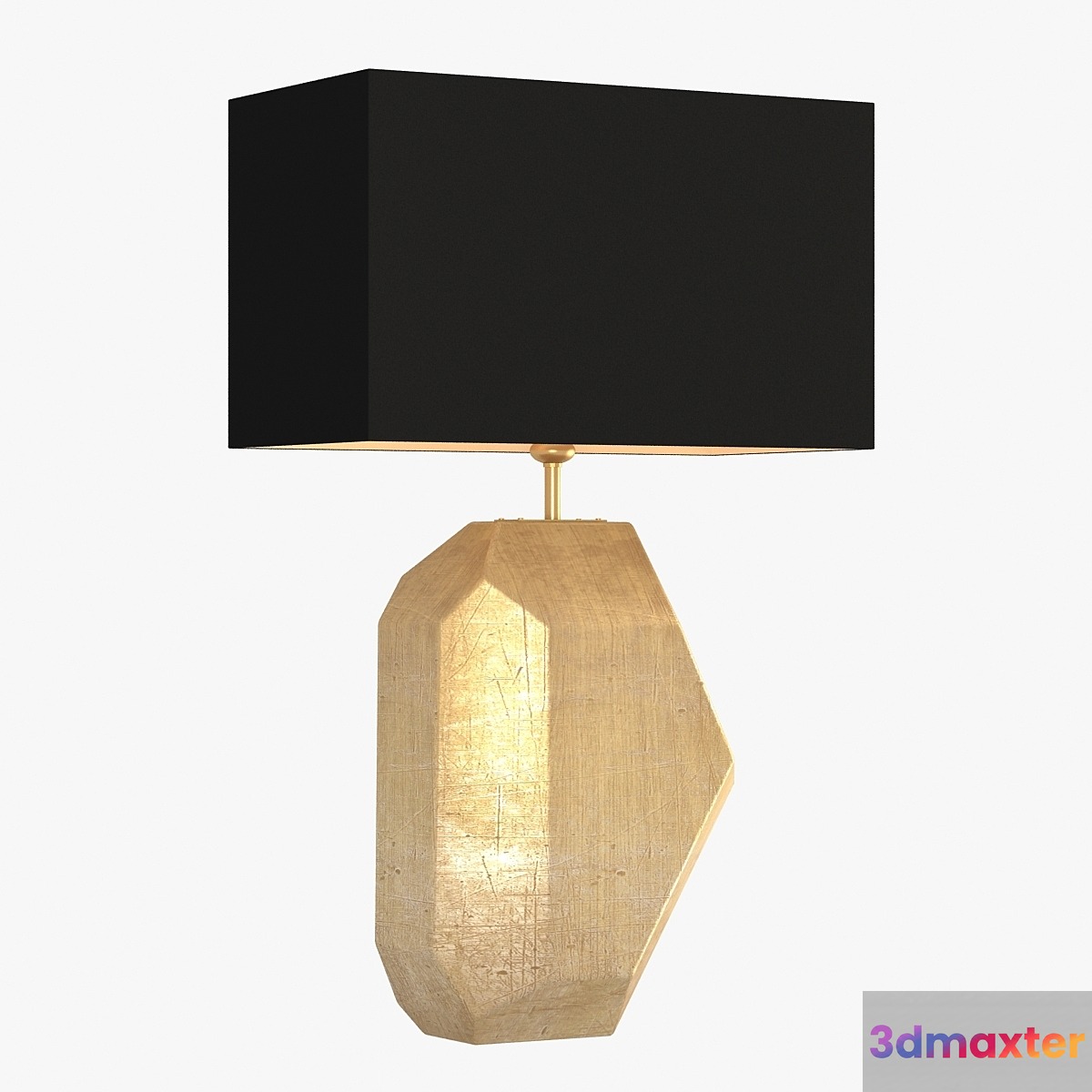 Heatfield - renwick gold leaf table lamp