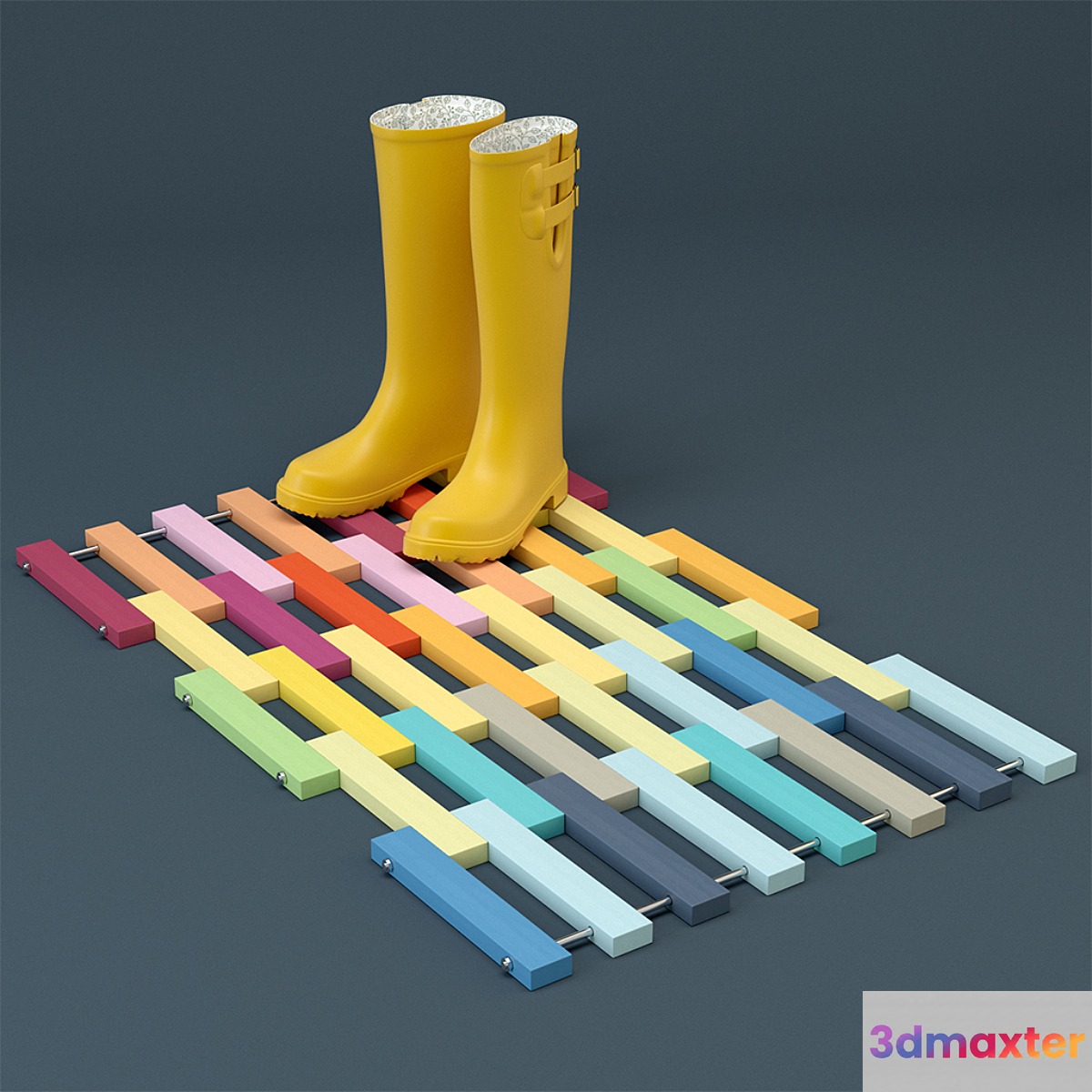 Wooden mat