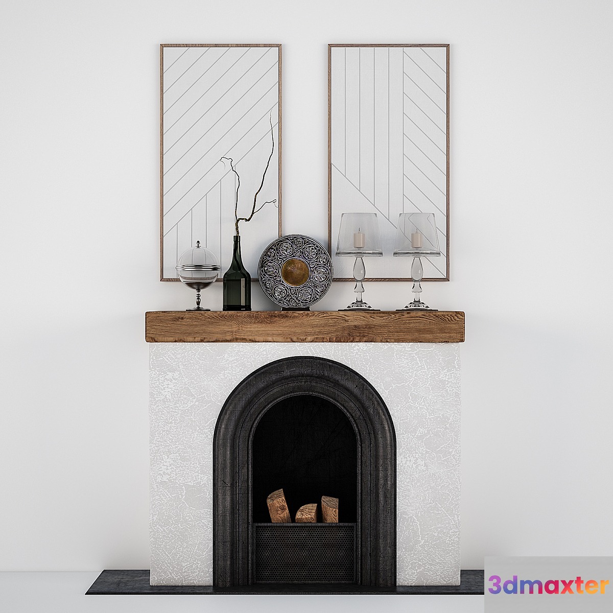 Decorative set - No.43 3D Max