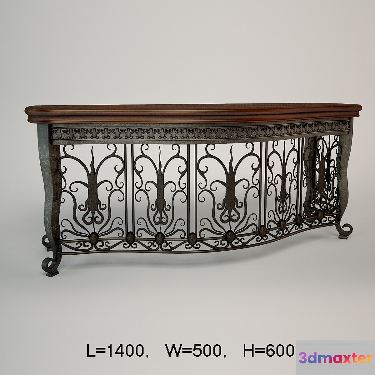 Radiator paneling 3D Max