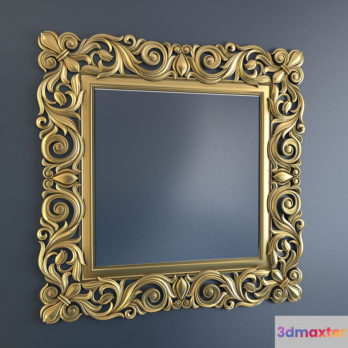 Square mirror 4224 3D Max