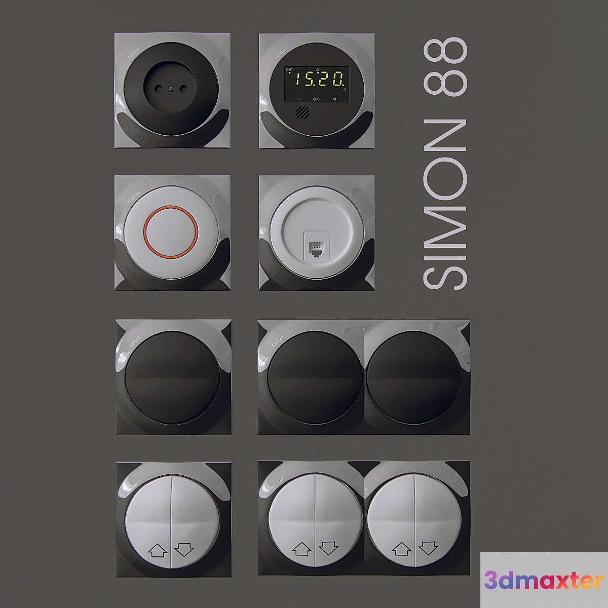 Simon 88 3D Max