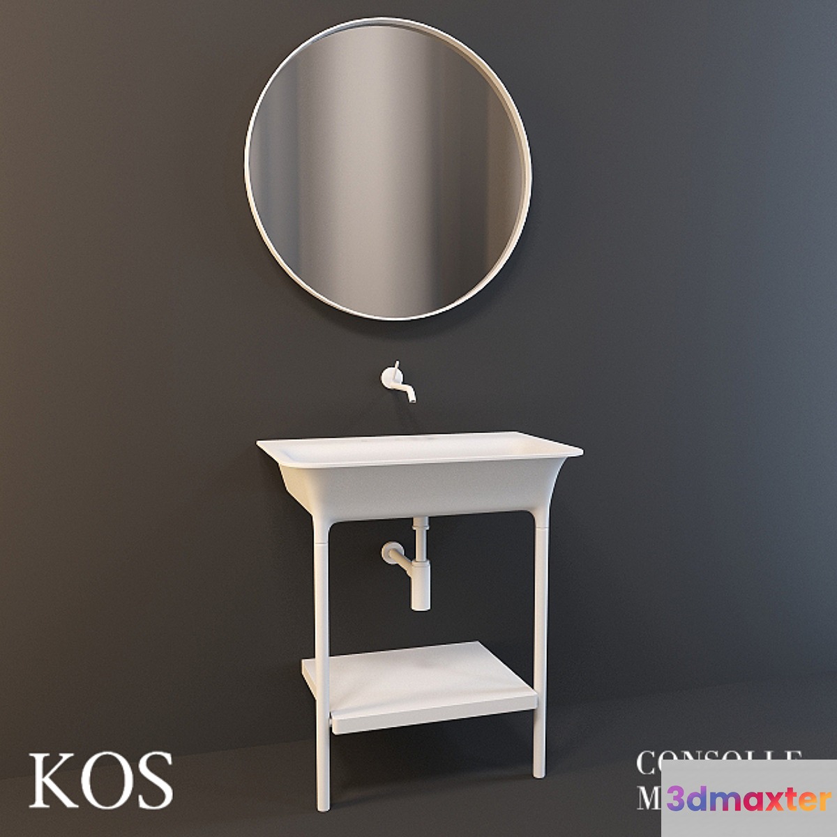 Sink KOS Morphing Consolle 3D Max