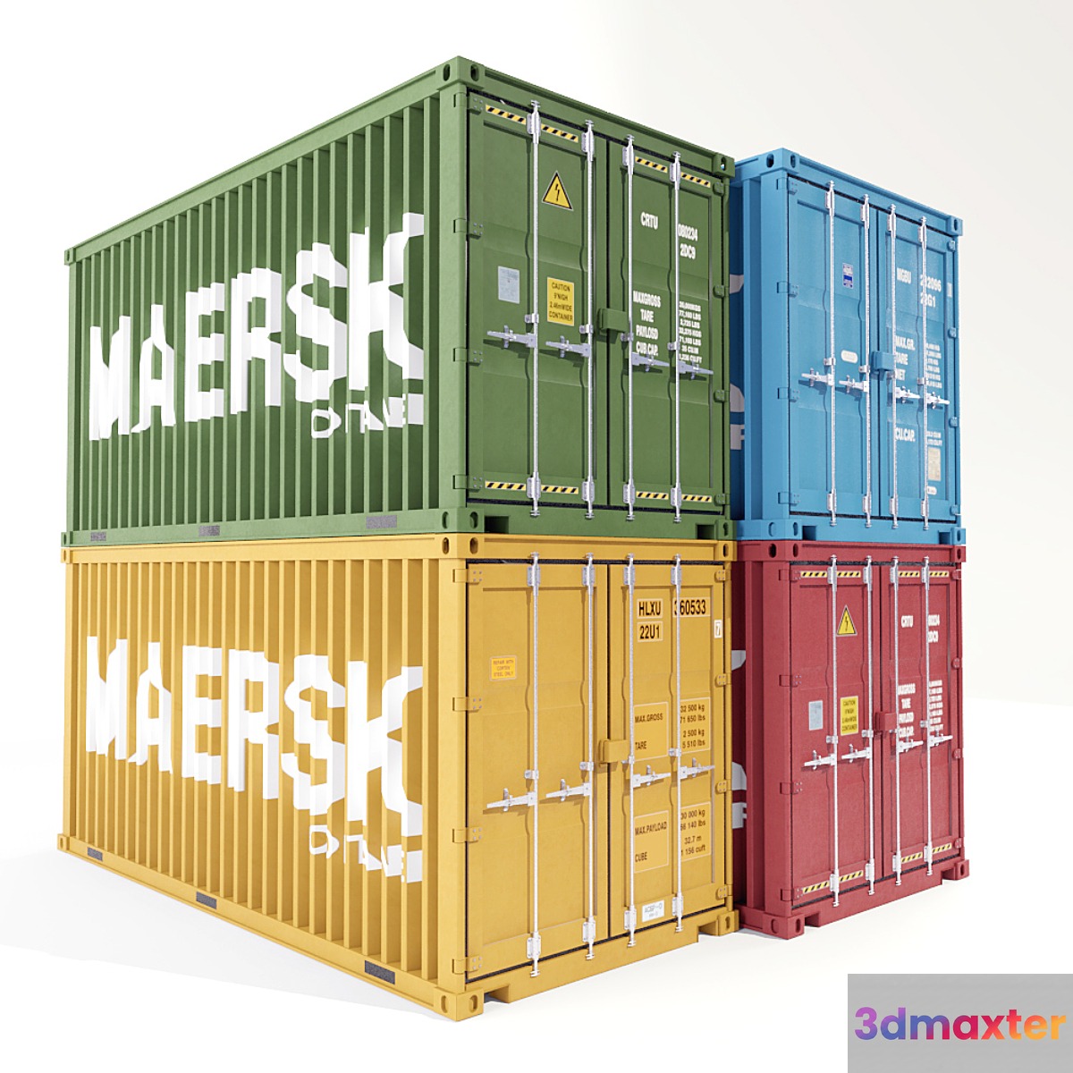 container 3D Max