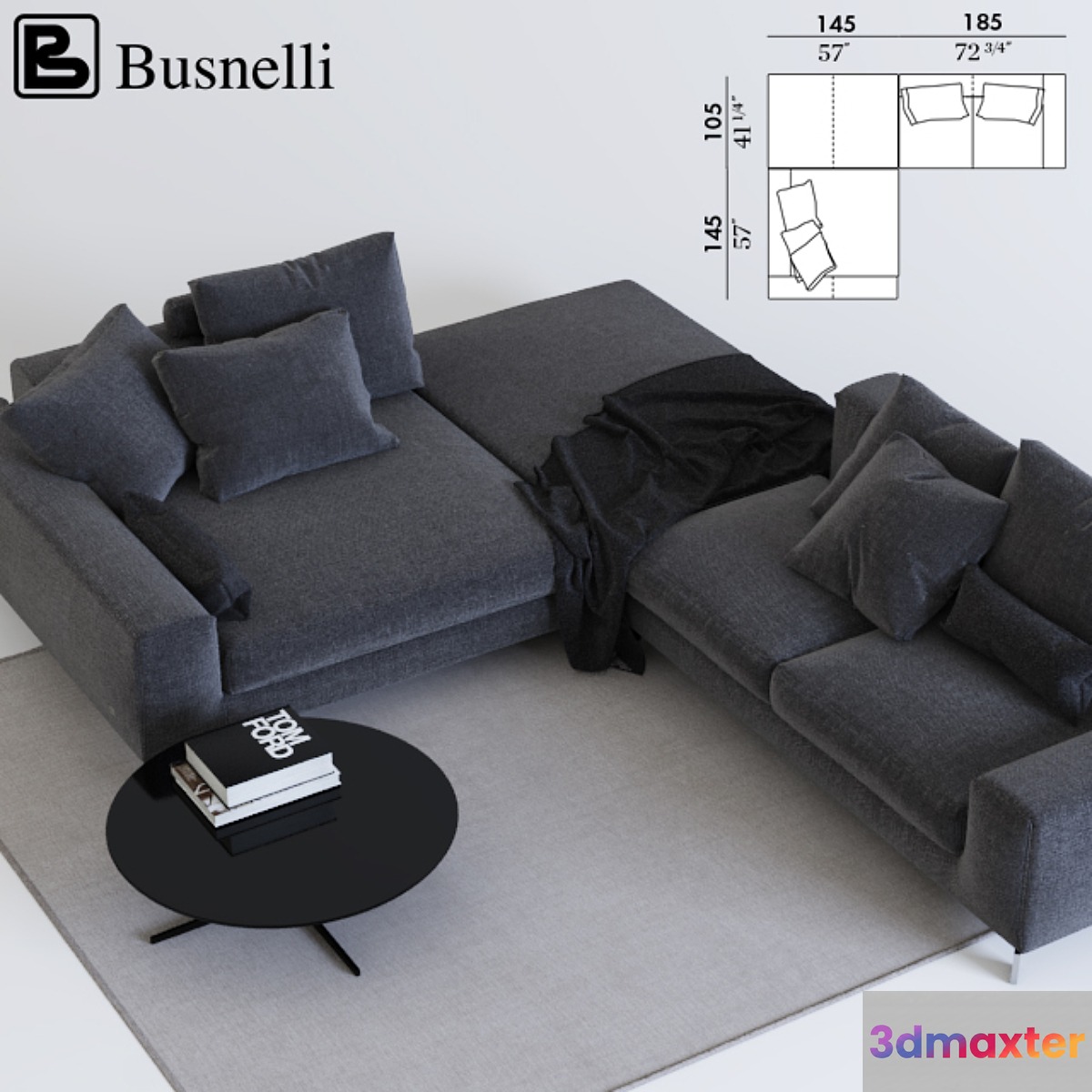 Busnelli take it easy + coffee table