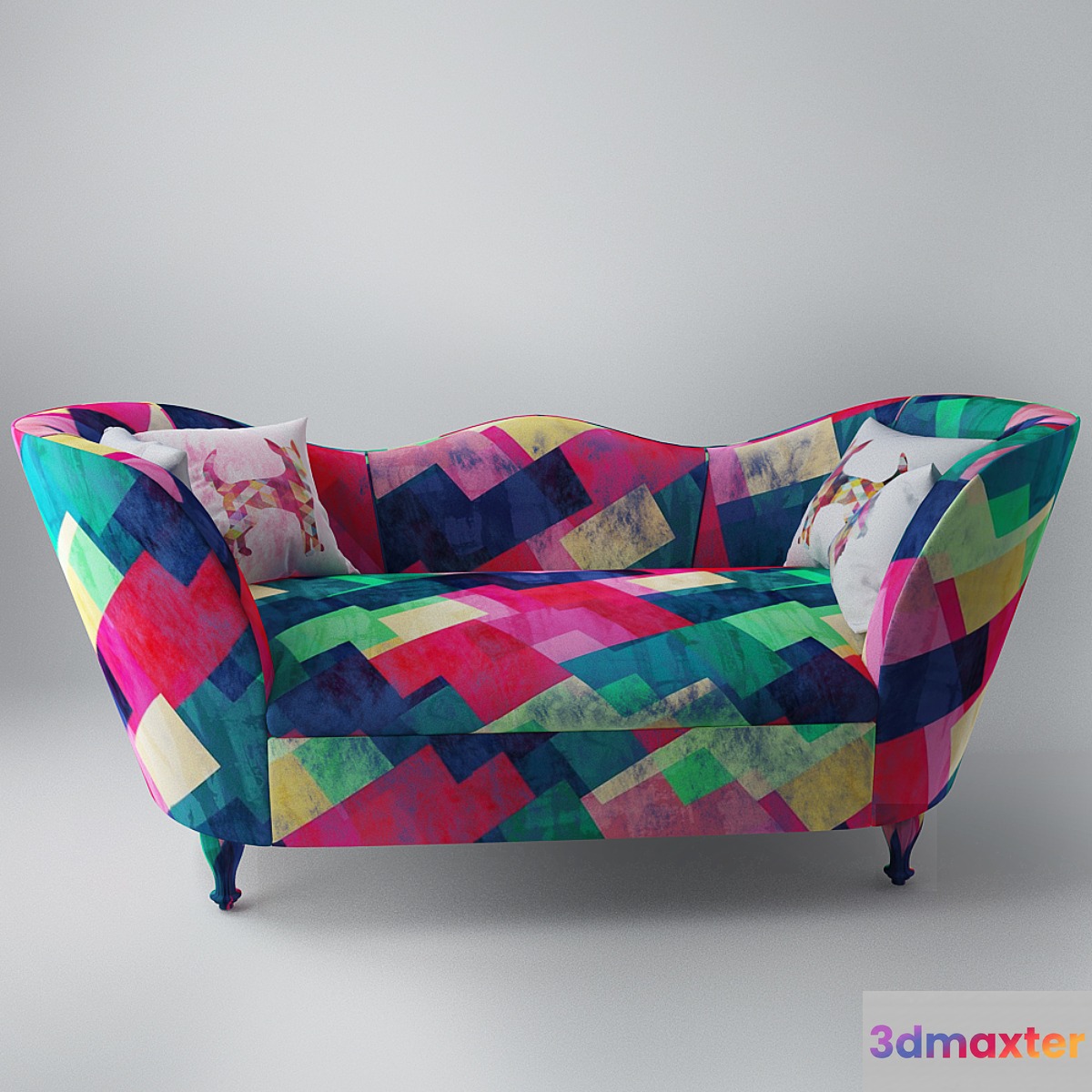 Conversation Seat 3D Max