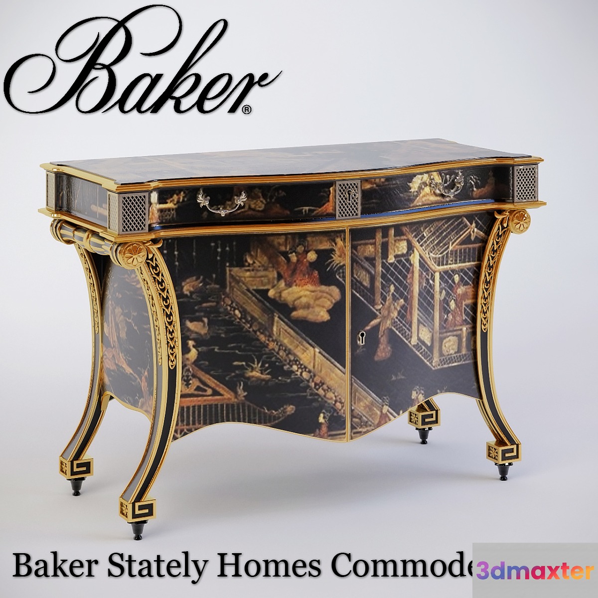 Baker Stately Homes Commode # 5270 3D Max