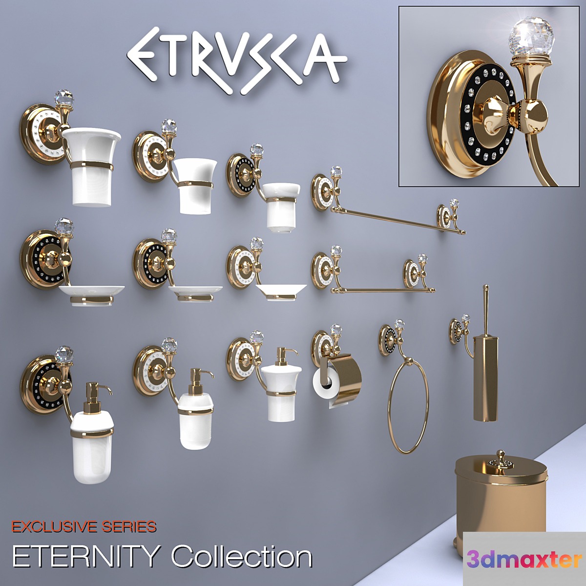 Etrusca Bagno ETERNITY collection 3D Max