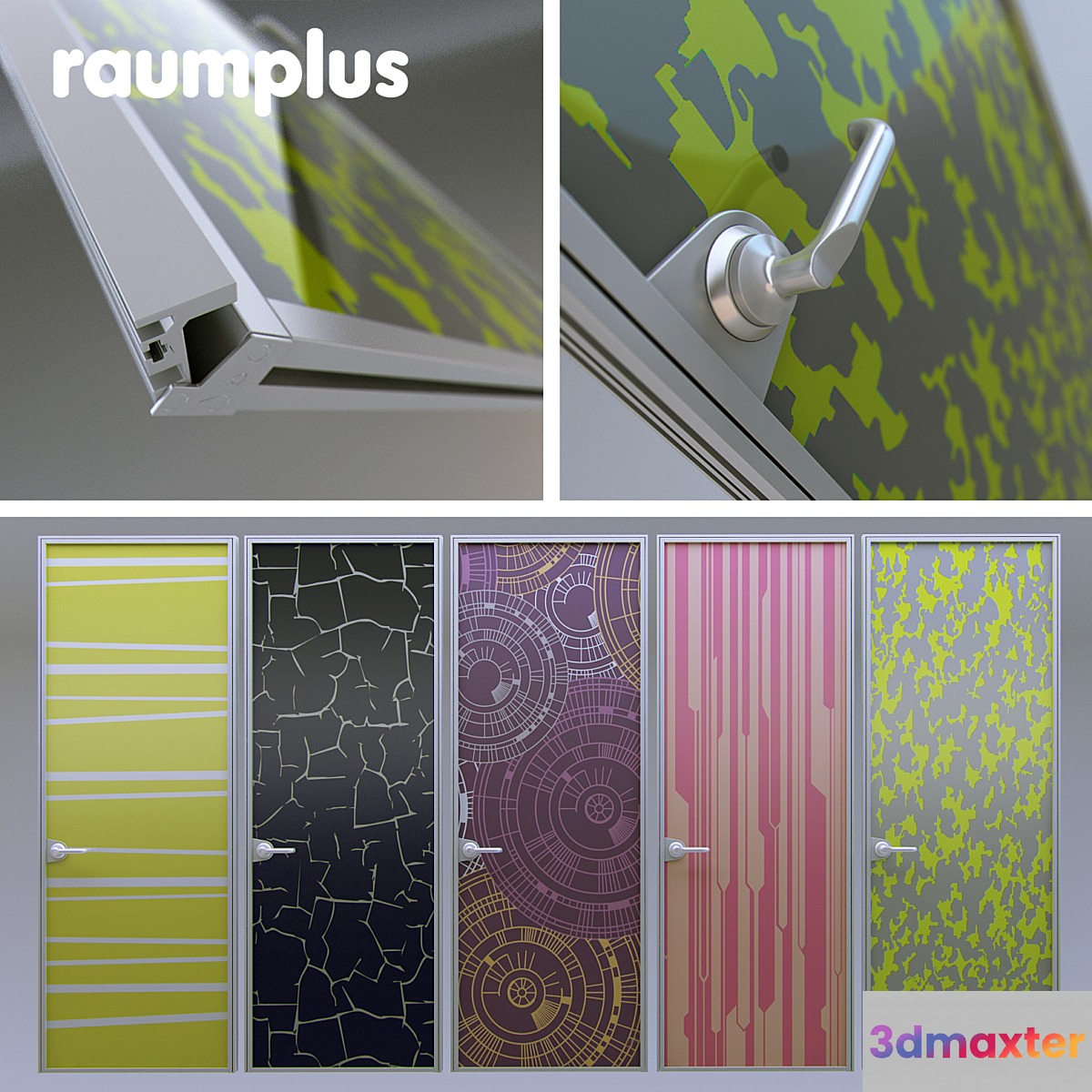 Doors Raumplus 3D Max