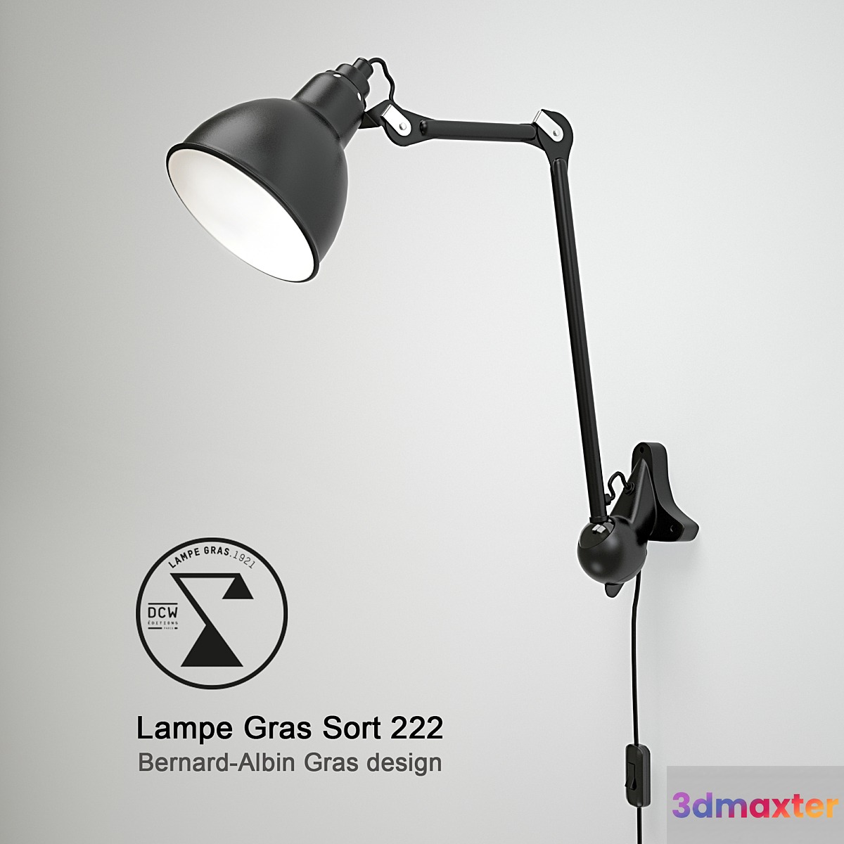 Lampe Grass 222 3D Max