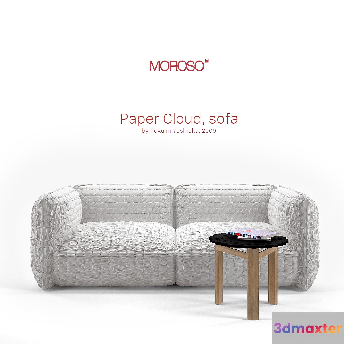 Paper Cloud 3D Max