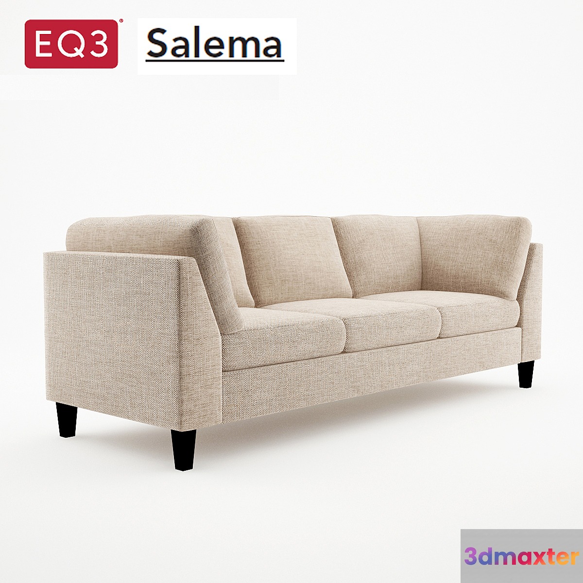EQ3 Salema sofa 3D Max