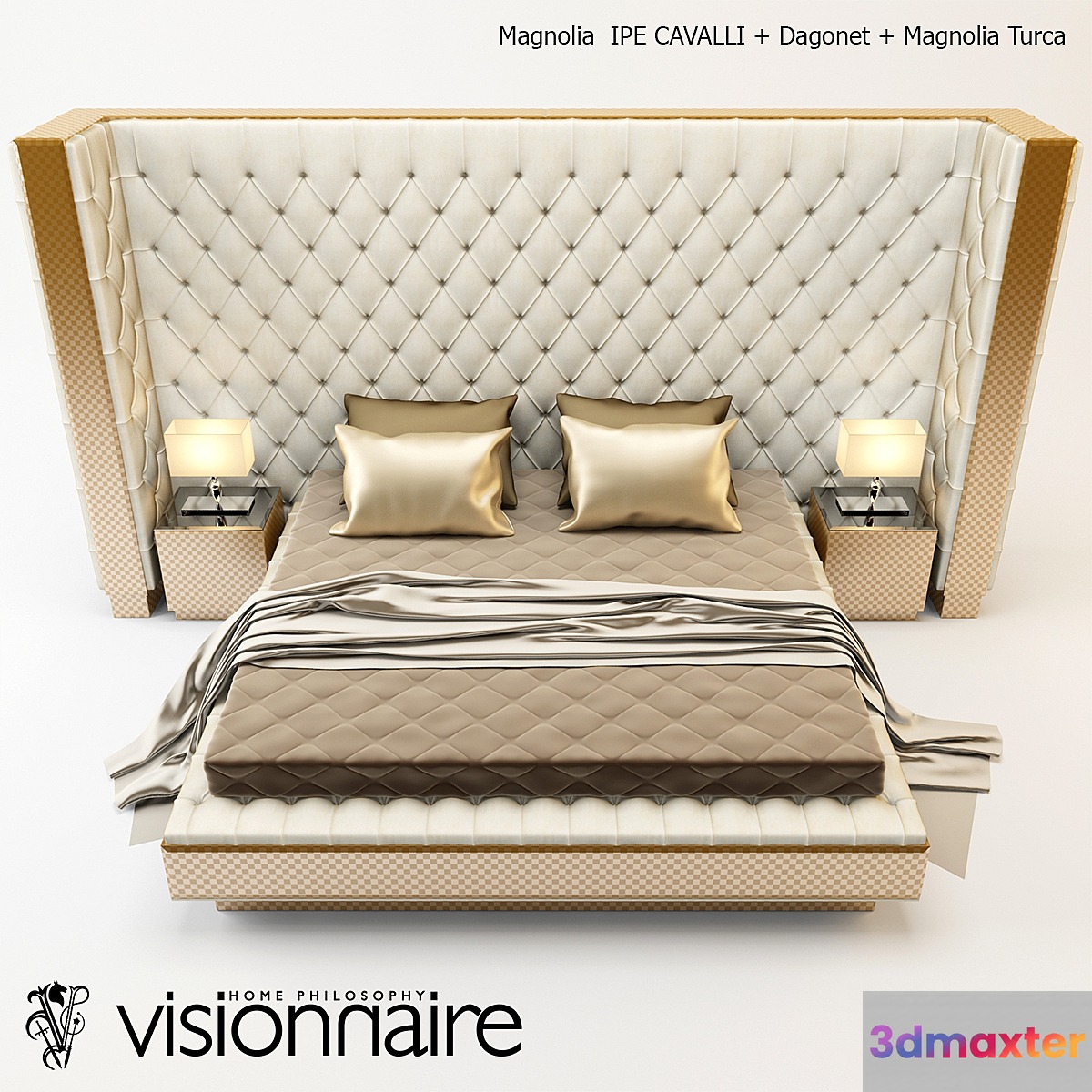 Magnolia IPE CAVALLI + Dagonet + Magnolia Turca 3D Max