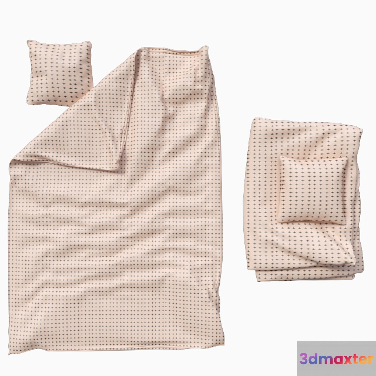 bedclothes 3D Max