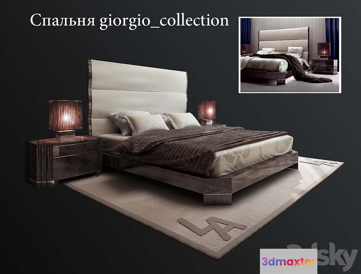 Bed giorgio_collection