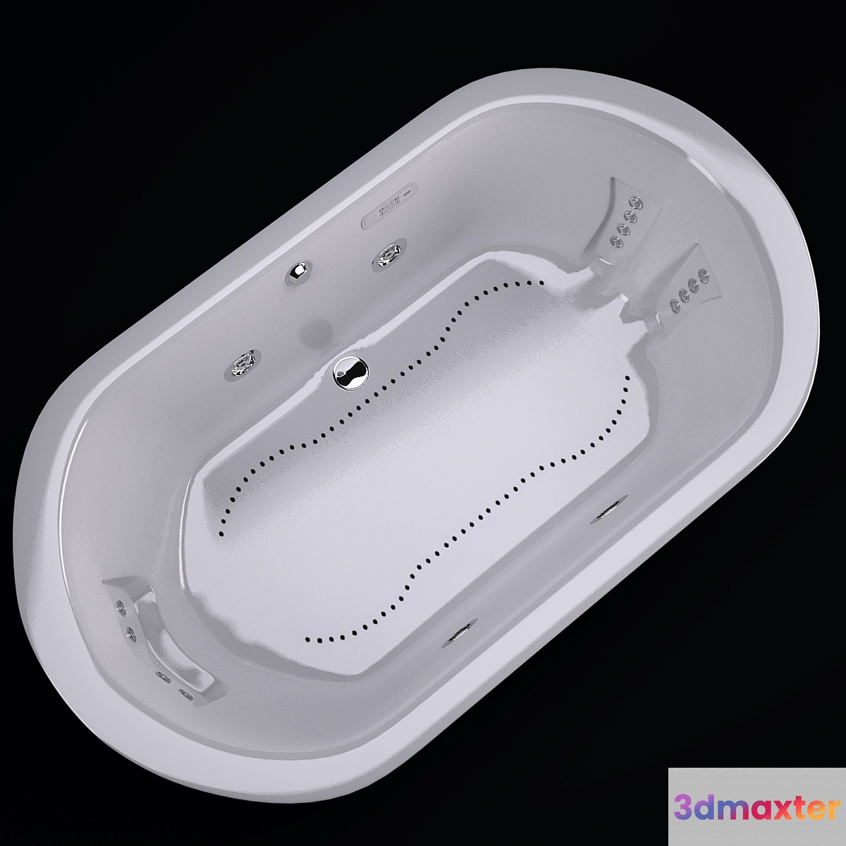 Jacuzzi Salon Spa - Duetta 7242 3D Max
