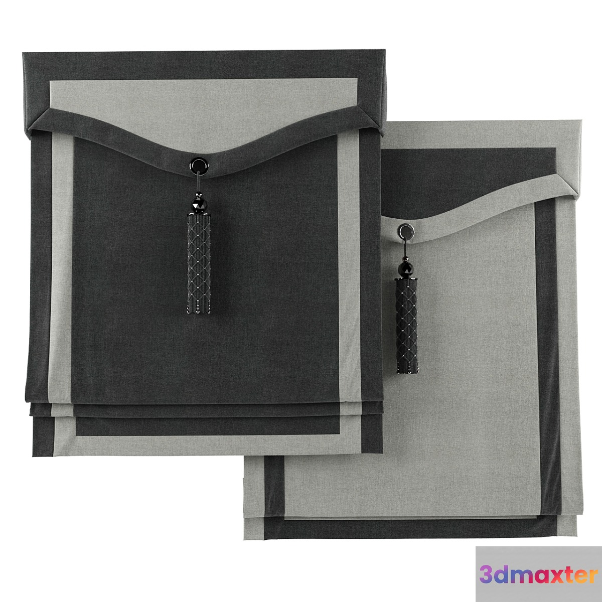 Roman blinds №6 3D Max
