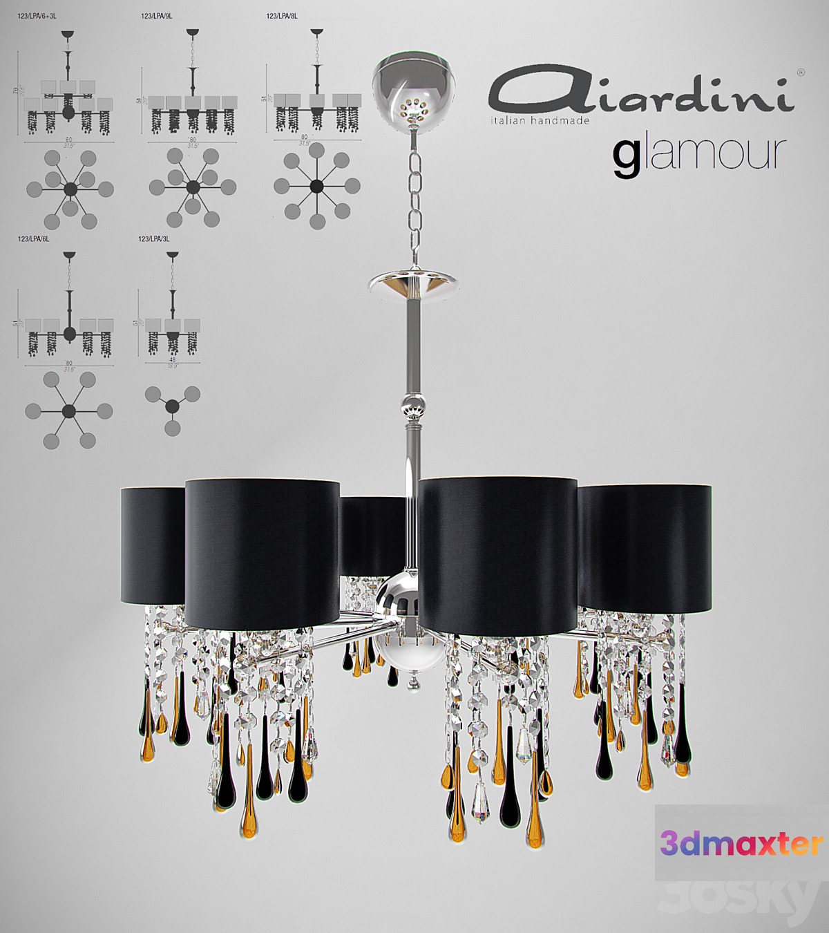 Aiardini Glamour 3D Max