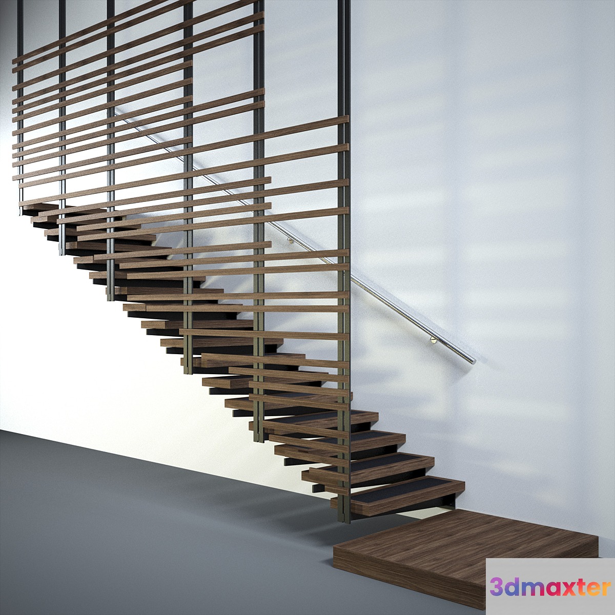 WOOD STAIR