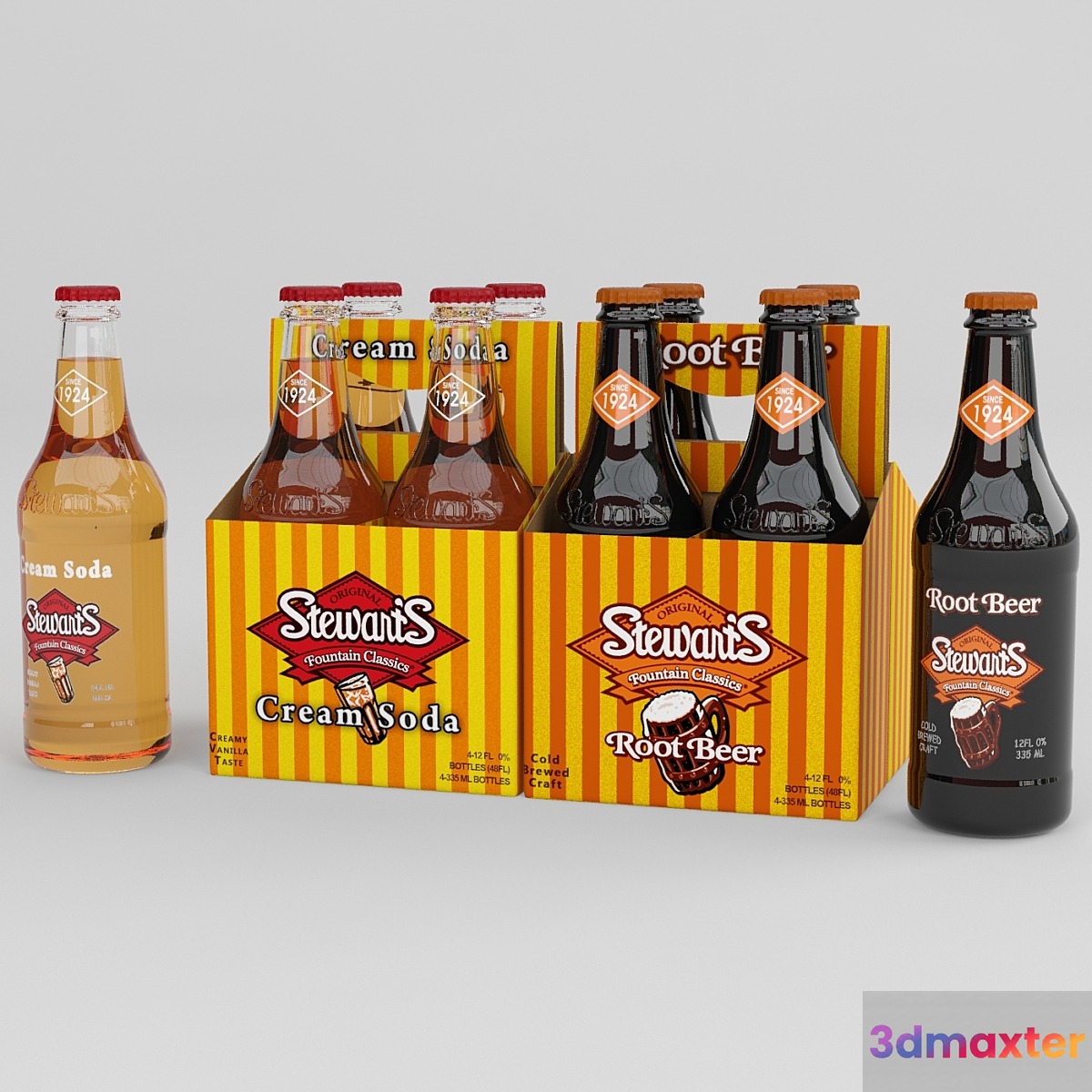 Gas water + beer Stewarts - No.2