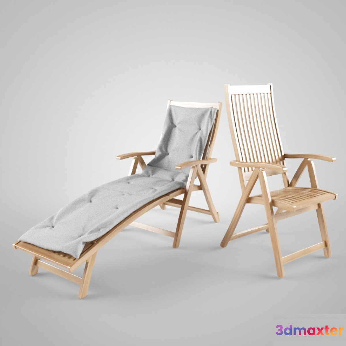 Chairs and sun loungers Brafab Everton - No.2 3D Max