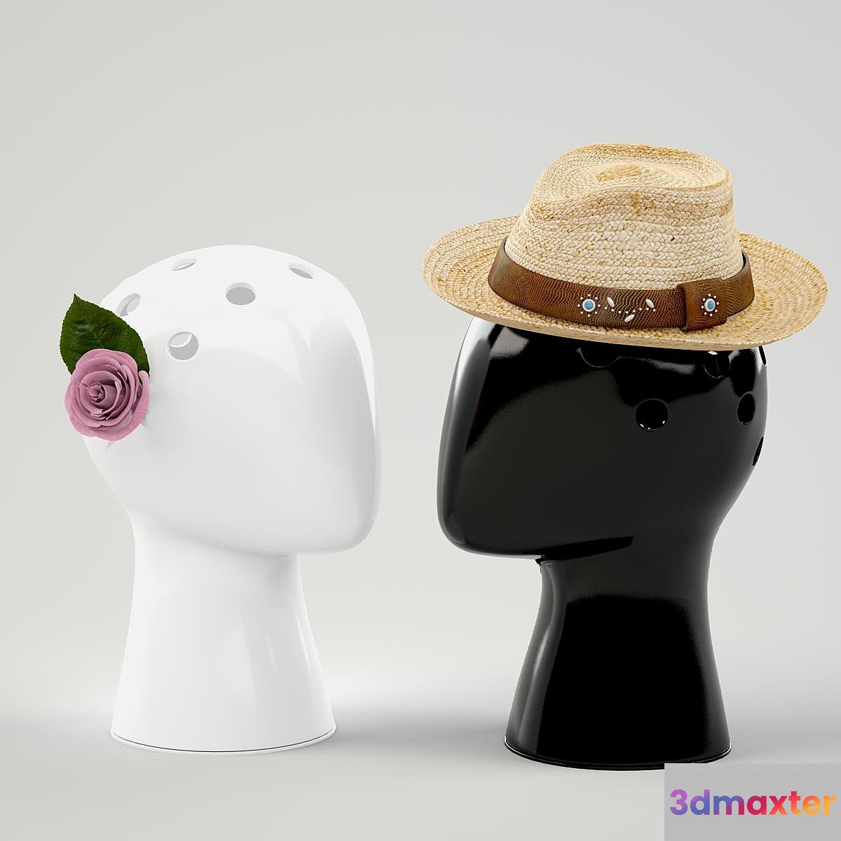 Vase - head - No.2 3D Max