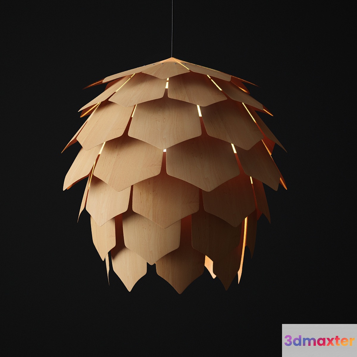 CRIMEAN PINECONE 3D Max