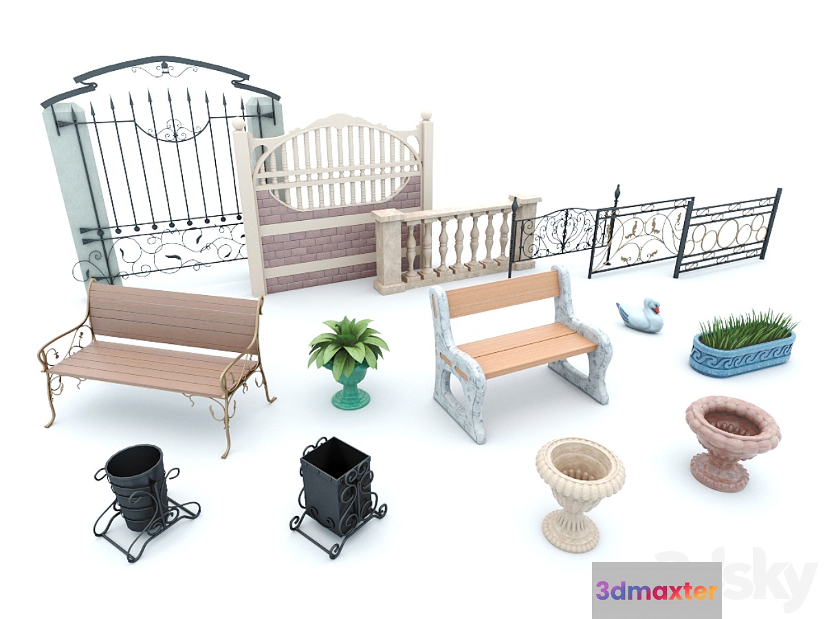 Structure and exterior items