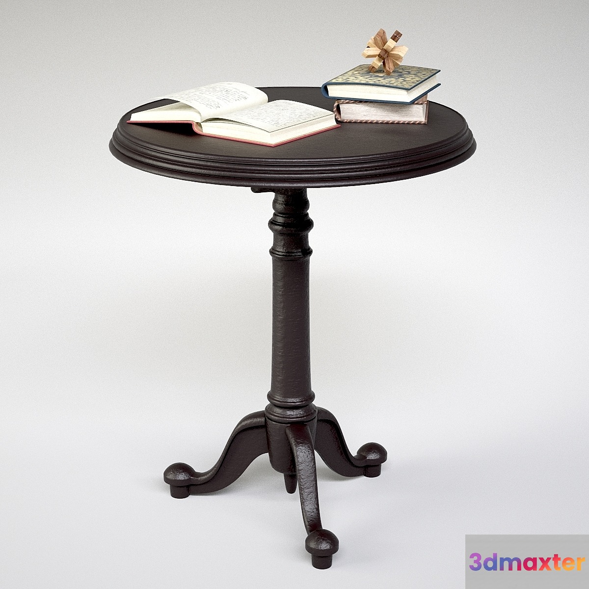 restoration hardware _ 18th C French Brasserie Table 3D Max