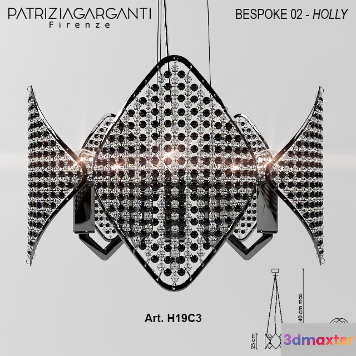 Patrizia Garganti 02 BESPOKE Holly chandelier