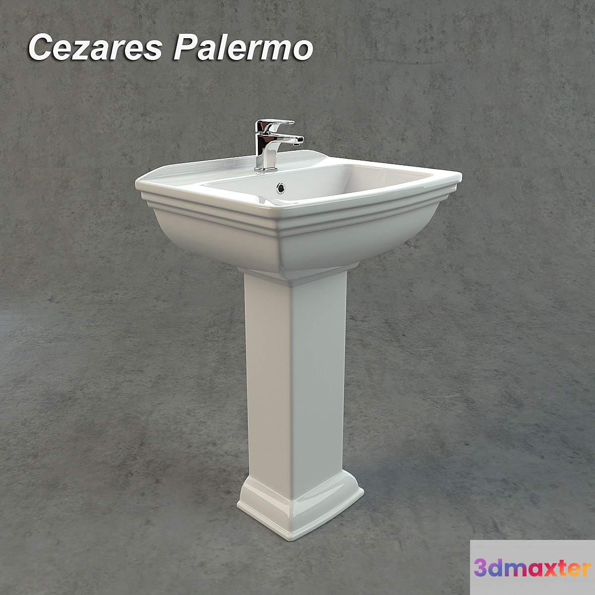 Sink Cezares Palermo 3D Max