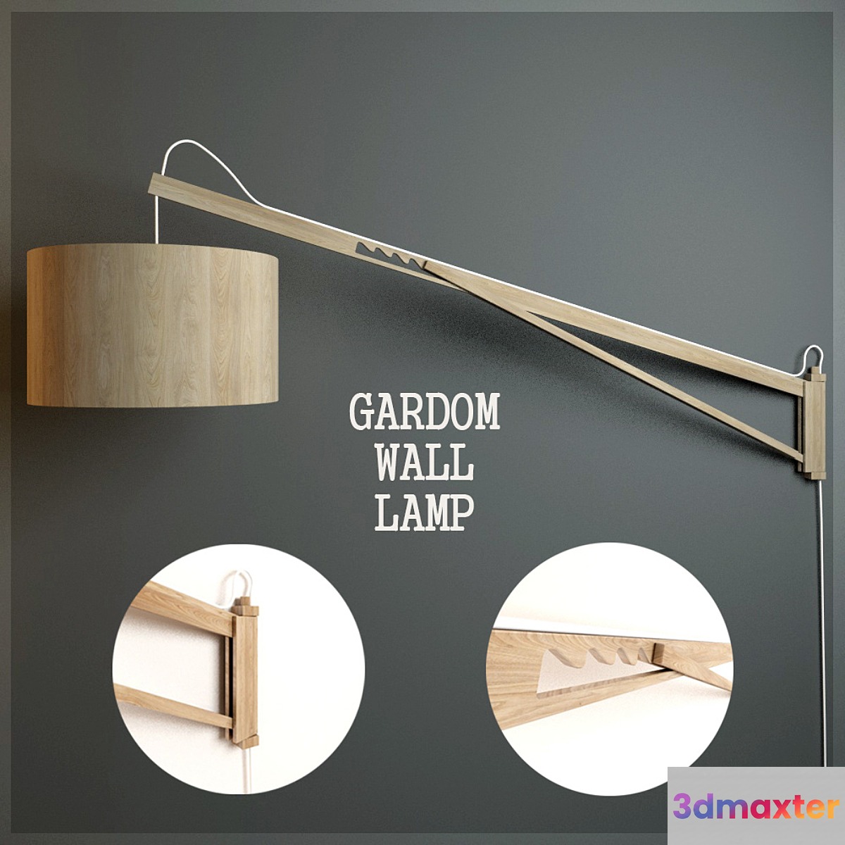 GARDOM WALL LAMP