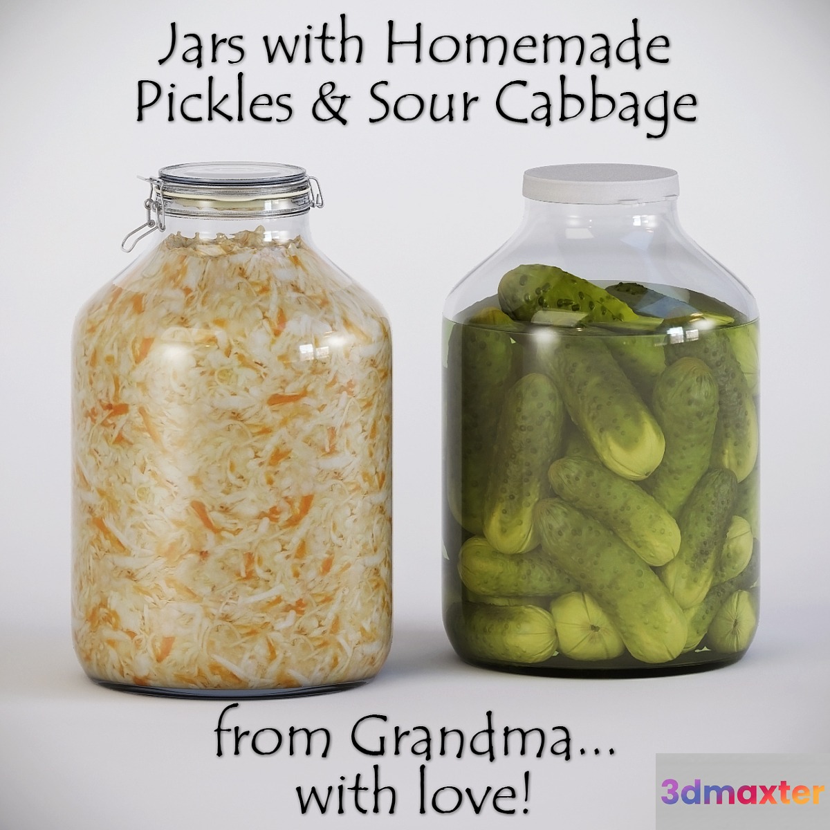 Homemade Pickles & Sour Cabbage