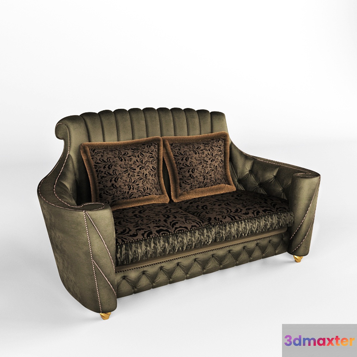 Nuvola: sofa 2-seater 3D Max